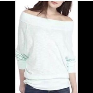 Free people off shoulder sweater xs